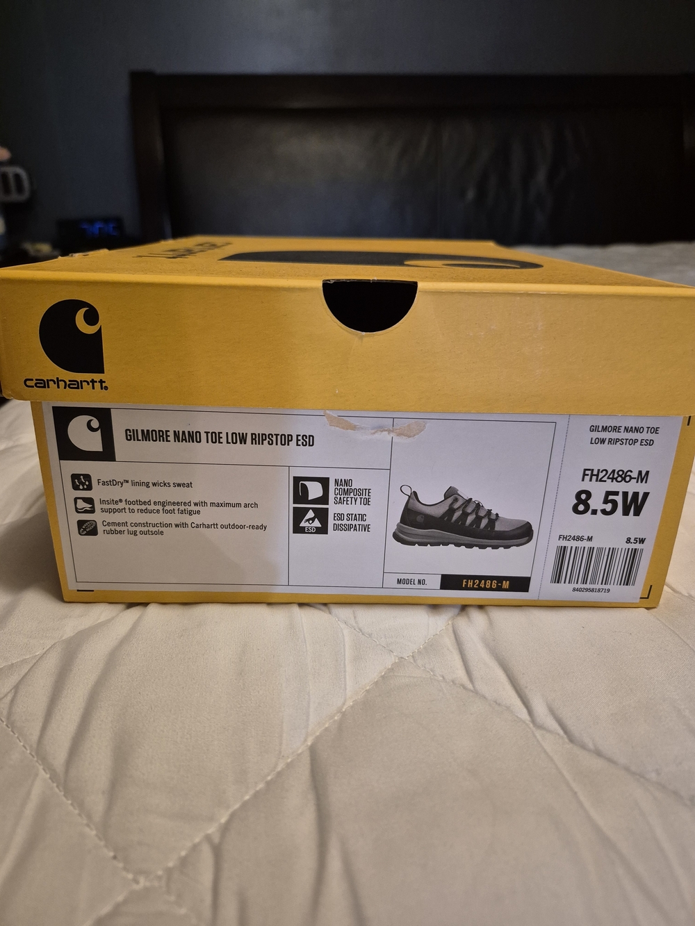 Carhartt Gilmore Nano Toe Low Ripstop ESD - Yellow Box
